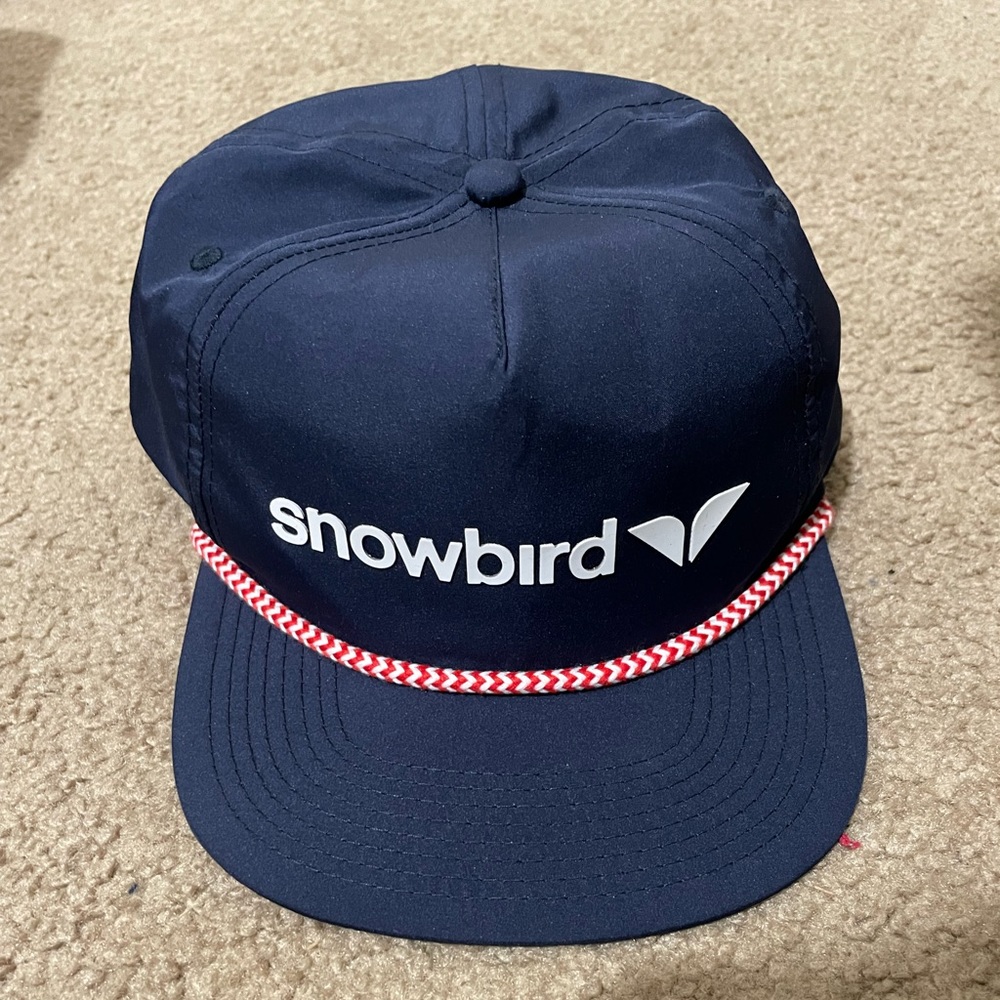 Snowbird Snapback Hat, New w/o Tags